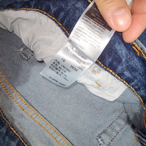 Denizen boyfriend jeans from Levi's Waist 34'' Length 37'' - Picture 7 of 12